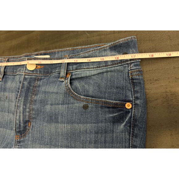 LOFT Polka Dot Jeans Modern Skinny Sz 12 - Picture 6 of 11